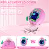 SGHLDE 2-Pack for Tamagotchi Paradise Replacement Lid, 3D Cute Kawaii Clear Hard Lid for Tama Paradise Accessories, DIY, Modification and Repair (Crown) view 3