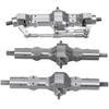 1 Set ODIES-1 Upgrade Front Rear Bridge Axle Parts Compatible with RC Cars with 1 Set Shock Wheel Hub Rim Accessories Compatible with Various 1 10 Scale Models view 1