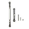 Metal Adjustable Steering Linkage Servo Link Pull Rod Turnbuckle Compatible With MN 99S MN 90 FJ 45 1 12 Scale RC Car Crawler Set Universal Fit For Remote Control Vehicles(TITANIUM) view 1