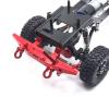 RC Bumper For MN99S For MN D90 D91 D96 D99S MN90 MN99 1/12 Metal Front Bumper RC Car Upgrades Parts Accessories Repair Replace(Red) view 2
