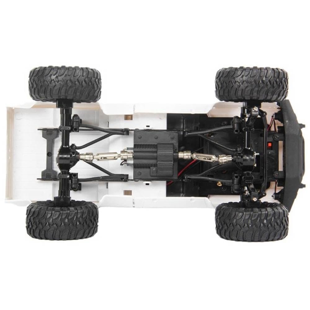 4Pcs A13Q Front Rear Portal Axle Set with Metal Drive Shaft Compatible with 1 16 Scale RC Models C14 C24 C24-1 C34 C44 B14 B24 Upgrade Parts