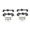 4Pcs A13Q Front Rear Portal Axle Set with Metal Drive Shaft Compatible with 1 16 Scale RC Models C14 C24 C24-1 C34 C44 B14 B24 Upgrade Parts view 3