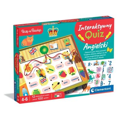Clementoni English Interactive Quiz 50943