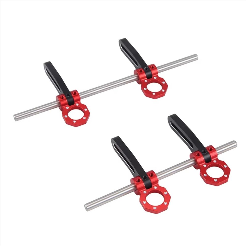 Compatible with TRX4 for SCX10 1/10 RC Crawler Upgrade Parts Spare Parts Accessories RC Car Front Rear Bumper Aluminum Alloy Bumper Rc Bumper