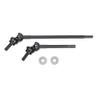 3-Section Steel Front Drive Shaft Constant Velocity Shaft Compatible with 1 10 Scale RC Crawler Car III Portal Axle Upgrade Parts Compatible with Off Road Vehicle view 4