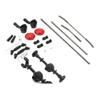 1/16 RC Car Metal Front Rear Axle and Drive Shaft Upgrade Parts Compatible with C14 C24 C34 C44 C54 B14 B24 Models view 1