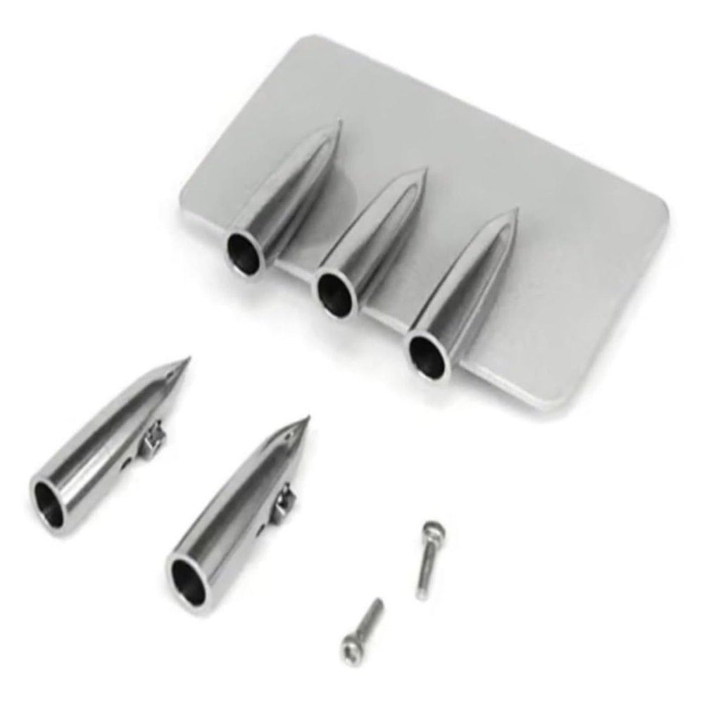 For Lesu RC Car Spotlight Kits for Tamiya King Hauler 1/14 Scale Roof Lights Upgrade 56344 56301 Replacement Parts for RC Dump Truck(B without shade)