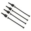 4Pcs Steel Dogbone Drive Shaft and Wheel Axle Replacement Parts 08029 02033 Compatible with 1 10 Scale RC Cars Models 94111 94108 94170 view 1