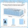 American Mahjong Tiles Set,166 Tiles Game with Acrylic Storage Case,Mahjong Game Set for Adults & Beginners for Game Nights & Easy Storage, Blue view 2