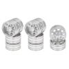 Compatible with Tamiya 1/14 Trailer Tractor Truck Car Upgrade Parts 6PCS Wheel Tire Complete Set Metal Front and Rear Wheel Hub RC Accessory view 2