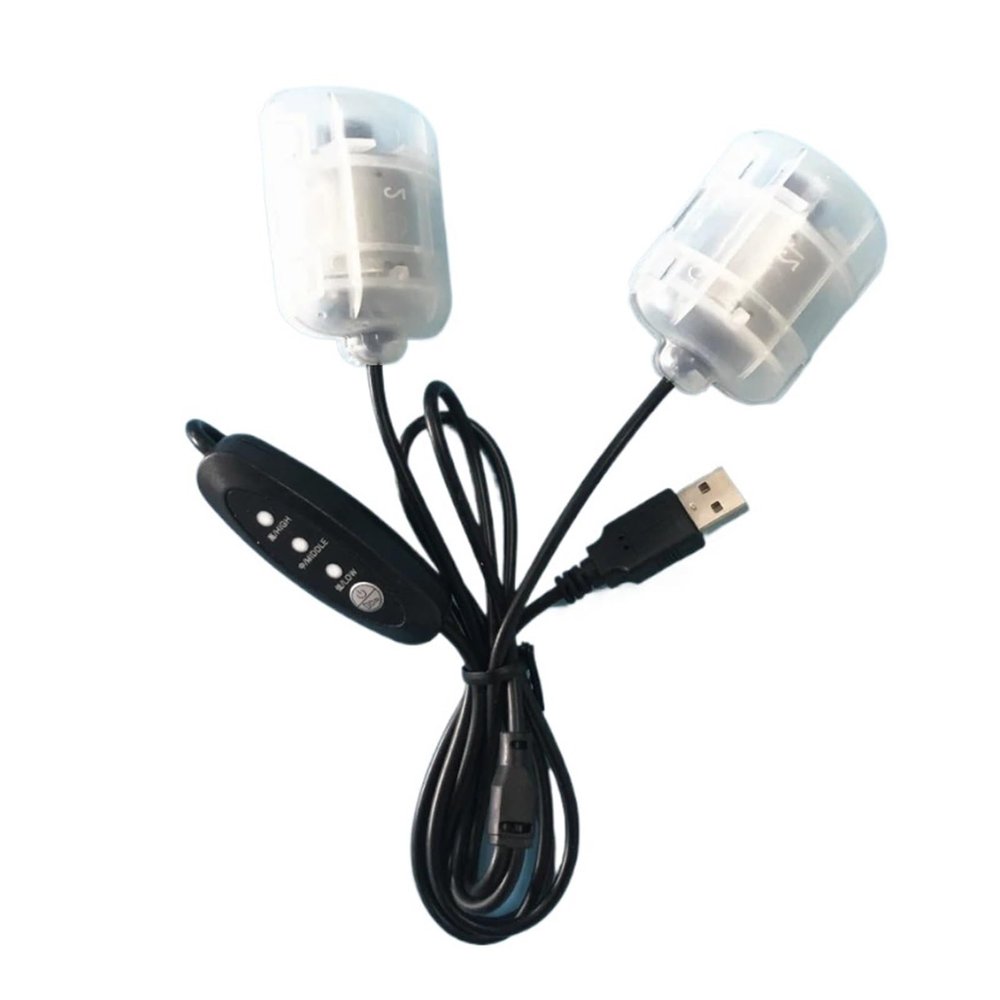 KOKYLEZN DC5V USB Vibrating Dual Motors 3 Speed Regulator Device Frog Breeding Vibration Electronic Starter Waist Belt Parts with 1.1m Cable