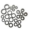 24 Piece Deep Groove Rubber Sealed Pre Greased Steel Bearing Compatible with 1 10 Scale RC Cars Compatible with Outdoor Use Fits Certain Older Model Front Applications view 3