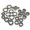 24 Piece Deep Groove Rubber Sealed Pre Greased Steel Bearing Compatible with 1 10 Scale RC Cars Compatible with Outdoor Use Fits Certain Older Model Front Applications view 4