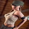 5.0ft Realistic Female Model Women Body Action Figure Silicone Lifelike Doll Soft Skin Flexible Companion Doll Suitable with Accesssories for Arts/Drawings/Photography 18+ Only view 3