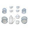 1/12 Miniature Porcelain Tea Set,15Pcs/Set Miniature Tea House Accessories,Mini Teapot Cup Plate Kitchen Accessories view 1