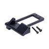 Aluminum Front Axle Servo Mount Compatible with 1 10 RC Car Compatible with III AR45 Portal Axle Chassis Upgrade Parts Digital Servo Mount(Black) view 1