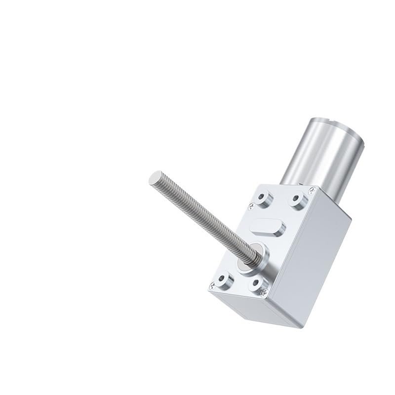 QWZTAEOZA 6V Bracket 375RPM JGY370-M6 Worm Gear Reduction Electronic Starter Threaded Shaft Length 50mm Forward and Reverse