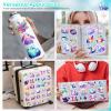 100 Pcs Cute Rainbow Animal Stickers Pack for Kids Girls Teens, Kawaii Waterproof Vinyl Decals,Cartoon Starry Animal Sticker for Water Bottle,Laptop,Luggage,Skateboard,Teaching Rewards,Party Favors view 4
