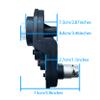 Power Wheels 24V DC RS555 40000RPM High Speed Torque Electric Drive Motor Gearbox Upgrade for Big Kids Ride on Toys Replacement Parts for Ford f150/Dune Racer/Pink RZR/Disney High 18V&20V view 2