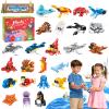 24-Pack Easter Figure Set Gifts for Kids,Building Blocks Set,Easter Basket Stuffers for Kids, Collectible Holiday Figures, Assorted Spring Easter Toys, Party Favors & Festive Gifts for Boys & Girls view 1