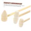 BRIGHTFUFU 15pcs Mini Wooden Hammers for Educational Hammer DIY Plaything Portable Percussion Mallets for Interaction and Home Decoration view 3