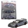 1:64 Diecast Model Car Compatible with Nissan GT-R Nismo (R35) 2024 Stealth Gray Limited Edition by Mini GT MGT00868 view 1