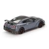 1:64 Diecast Model Car Compatible with Nissan GT-R Nismo (R35) 2024 Stealth Gray Limited Edition by Mini GT MGT00868 view 3