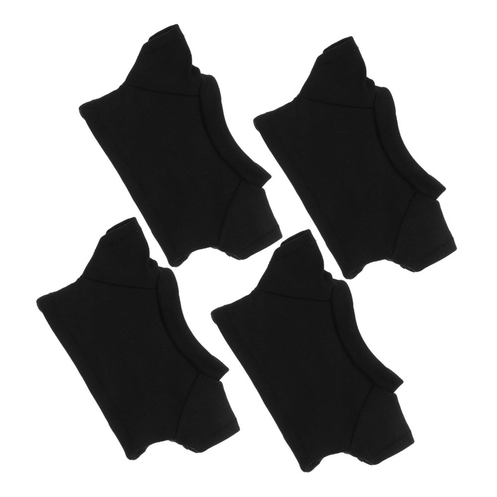Gogogmee 4pcs Black Bear T Shirts for Stuffed Animals Soft Cotton Doll Clothes Outfit Crafting Accessories