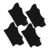 Gogogmee 4pcs Black Bear T Shirts for Stuffed Animals Soft Cotton Doll Clothes Outfit Crafting Accessories view 1