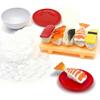 GushySnow Latex Material Sensory bin Filler Play Sand Toy Creative Paly Realistic Food Toy for Kid,Japanese Realistic Pretend Play Sushi Set for Kid Children boy Girl 6+(Sushi Set) view 1