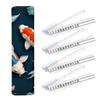 4PCS Mahjong Tile Rack & Pusher with Graceful Fish Pair Lotus Flowers Lily Pads Mahjong Bag, Clear Acrylic All-in-One Tile Racks with Built-in Push Rods for American Mahjong Sets view 1