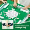4PCS Mahjong Tile Rack & Pusher with Graceful Fish Pair Lotus Flowers Lily Pads Mahjong Bag, Clear Acrylic All-in-One Tile Racks with Built-in Push Rods for American Mahjong Sets view 4