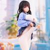 Anime Illustration Girl Figure Bathroom Sister Figurine Standing Pose 27cm Handmade Statue Original Painting Figure Desktop Decoration view 2