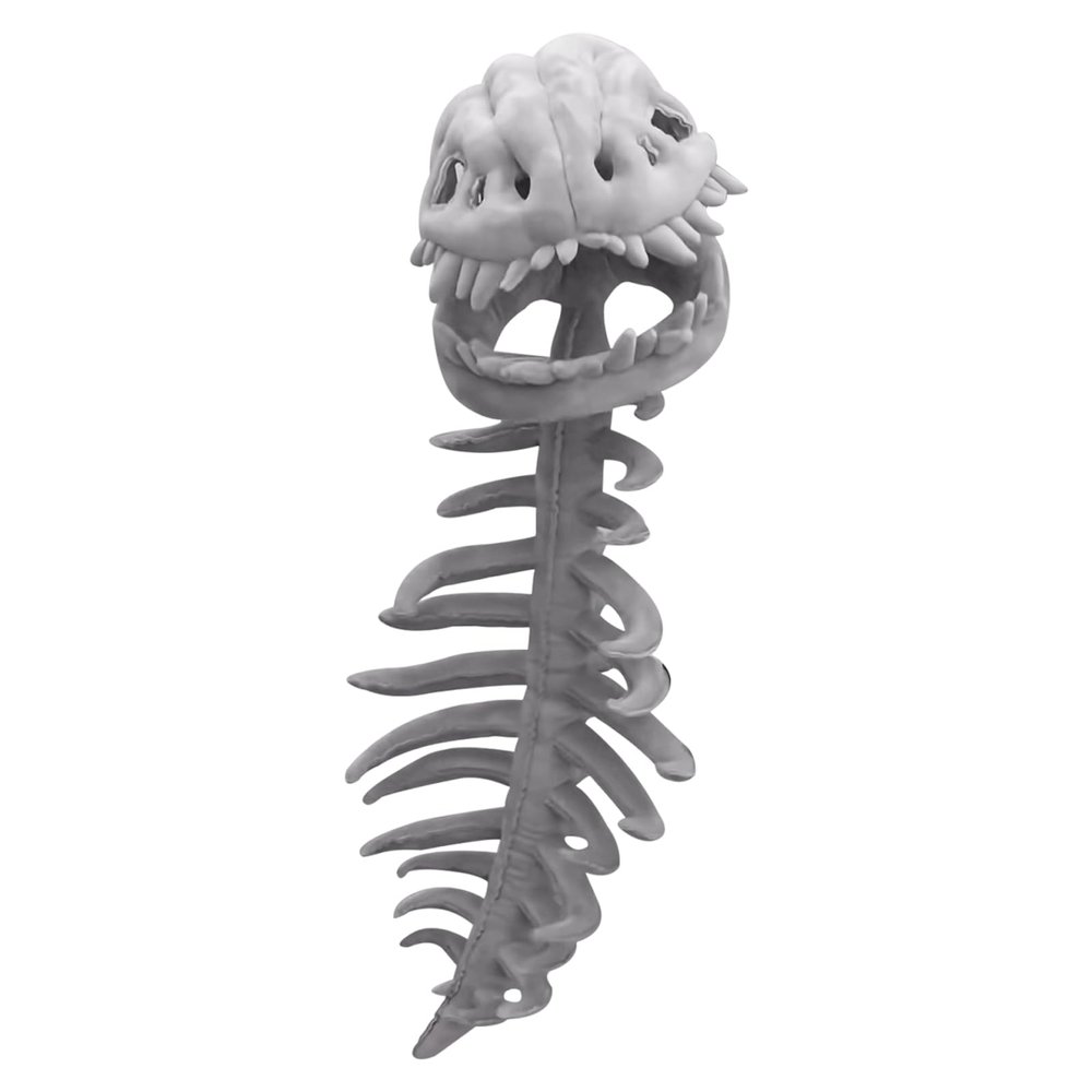 3D Dinosaur Headgear Realistic Plush Skeleton Headpiece for Halloween Fun
