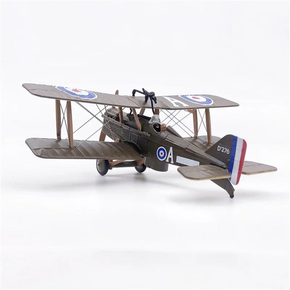 1 72 Scale SE.5a for Spade Bristol Bulldog Biplane Propeller Fighter Diecast Metal Airplane Plane Aircraft Model Planetoy Set(SE.5a)