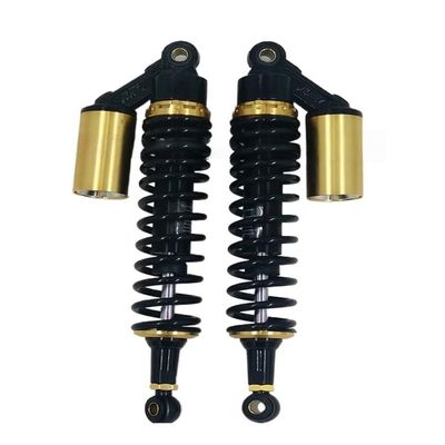 Suspension air Shock absorbers 8mm Spring 400mm Motorcycle Shock Absorber for YFZ350 for Banshee for Front for for Trail Dirt Bike ATV Black