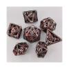 7PCS Metal Dice Set for DND Role Playing Games Polyhedral with D20 D12 D10 D8 D6 D4 for Dungeons and Dragons RPG Tabletop Gaming view 1