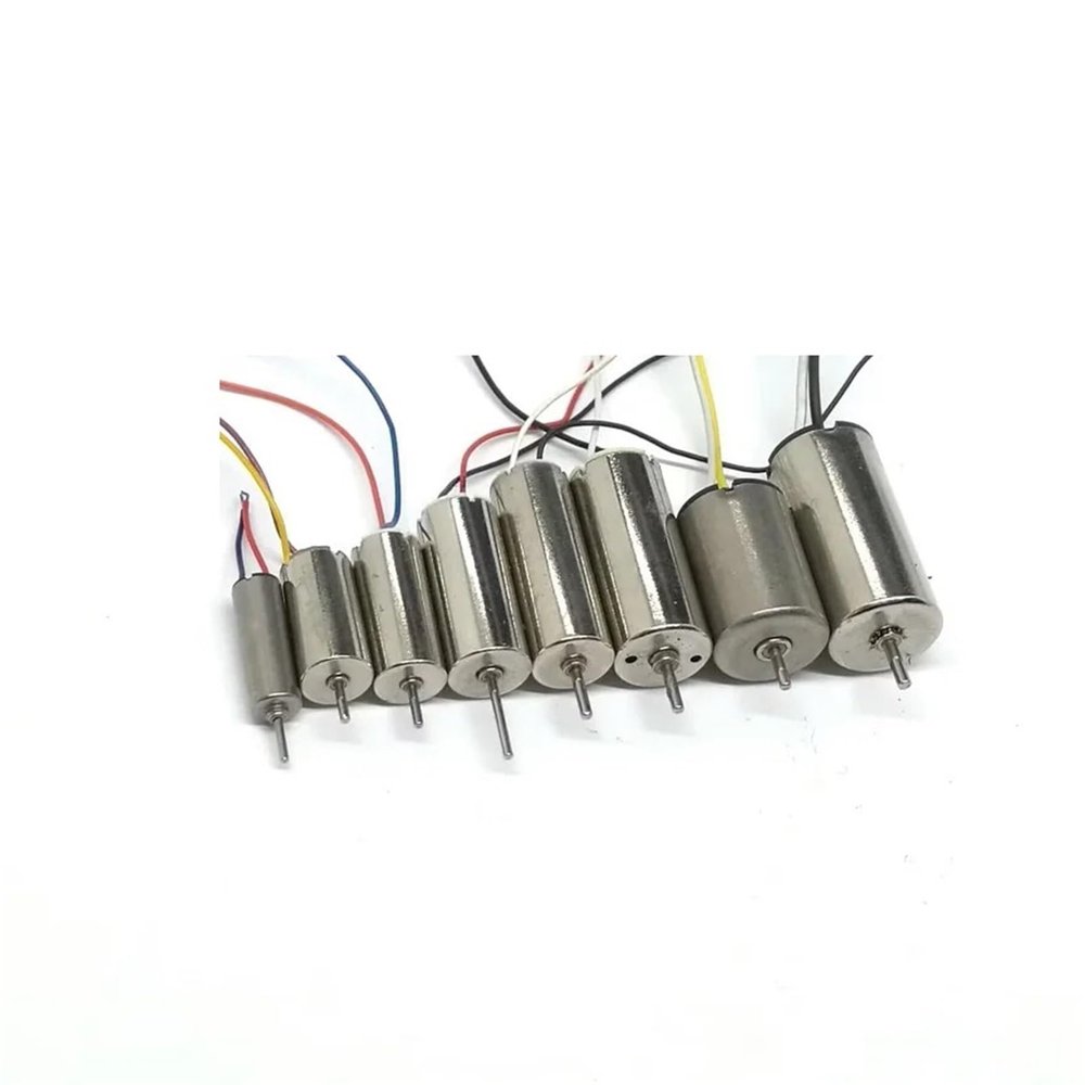 10PCS/LOT DC Motor 412 612 614 716 720 8520 1015 1020 High-Speed Coreless Motor 3-3.7VDC for Model Airplane UAV Accessories(10PCS Motor 614)