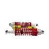 Suspension air Shock absorbers 2pcs Universal 8mm Spring 390mm Motorcycle Rear Shock Absorber for for for ATV Red + Silver view 2