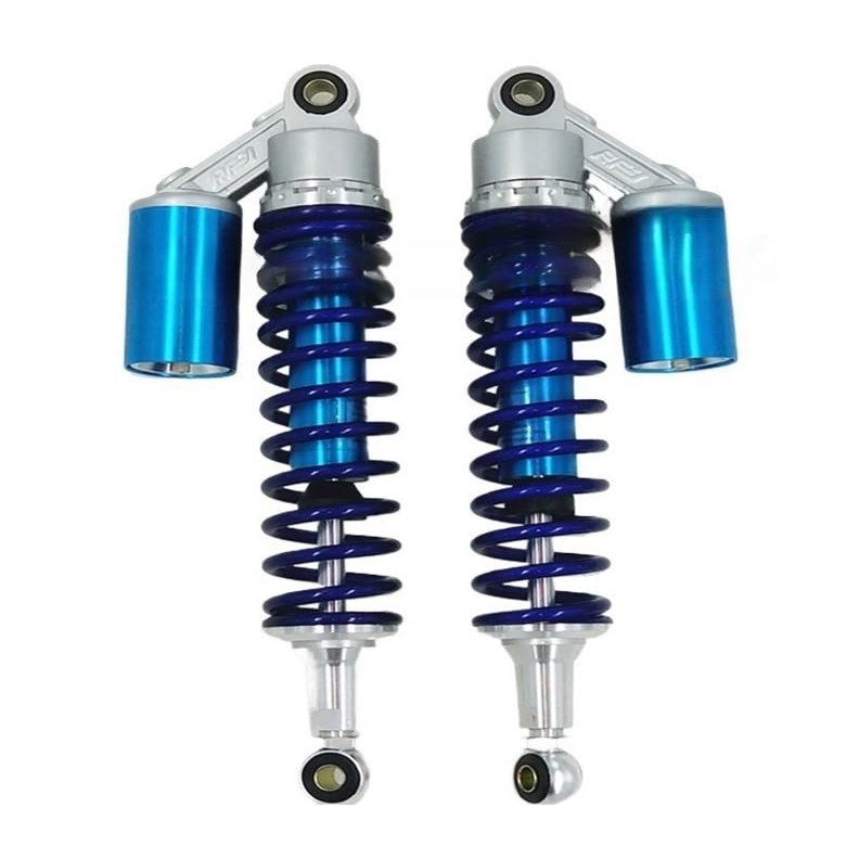 Suspension air Shock absorbers 8mm Spring 400mm Motorcycle Shock Absorber for for for YFZ350 for Banshee 400mm Front Shock Absorber Blue