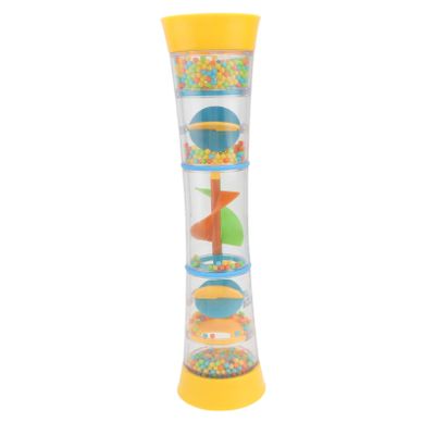 BRIGHTFUFU Educational Plastic Rotate Rattle for Compact Grab Training Plaything with Kaleidoscope Effect Safe Sensory Gift for Random Color Random Color