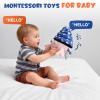 Lullulii Music Crawling Hermit Crab Baby Toy 6-12 Months,Montessori Toys for 1 Year Old+,Infant Stuffed Animal Toy with Tummy Time Toy & Floor Play,Dancing & Talking Soft Plush Toy for Boys and Girls view 4