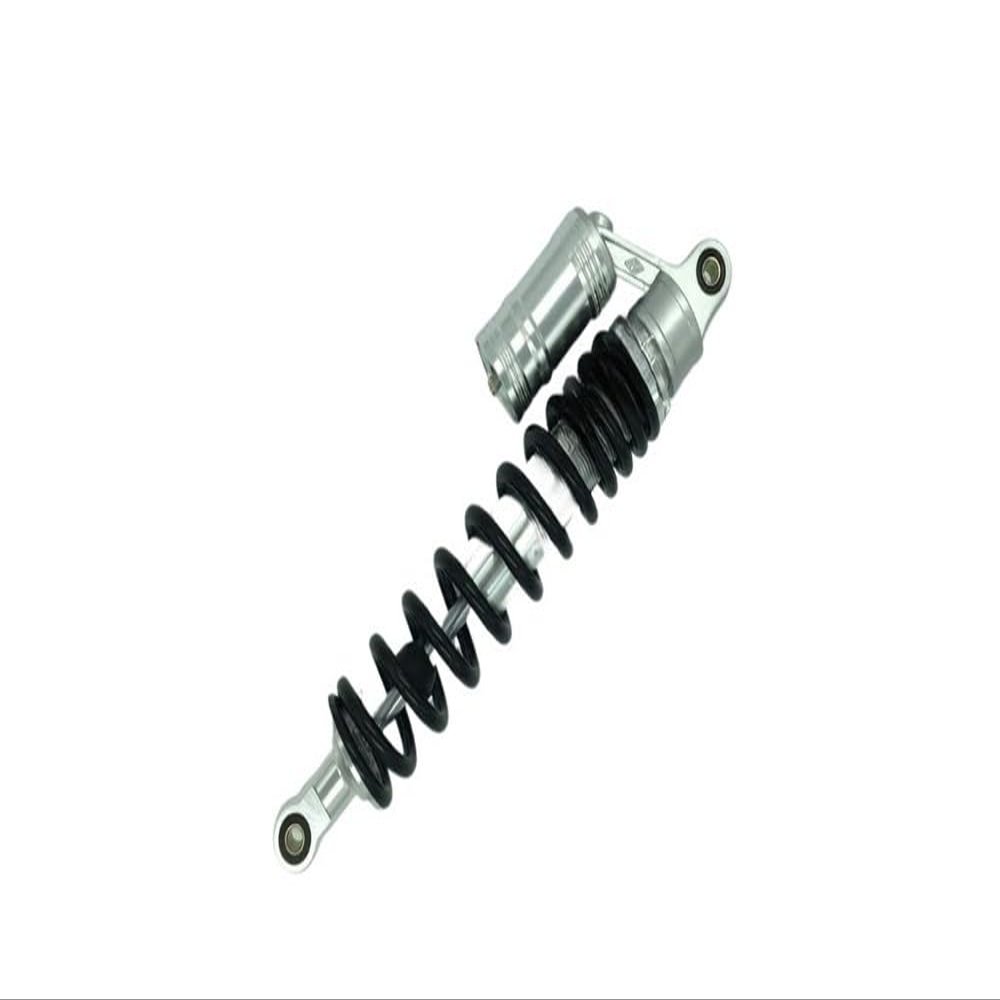Suspension air Shock absorbers 375mm SV 10mm Spring Rear Shock Absorber Suspension Trail Dirt Bike ATV Black+Silver