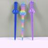 3D Toys 3-d Printed Toys Sword Retractable for Relieves Stress Smooth and Delicate Home Office Executive Desk Decoration-Aurora Ice Crystal||L view 2