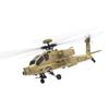 BrickCraftWorks F11-N AH64 1/32 Scale RC Helicopter, 6CH 3D Stunt Flight with Optical Flow Altitude Hold & Dual Brushless Motors, Remote Control Military Airplane for Adults Beginners view 4