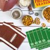 100-Pack Football Party Napkins, 2 Designs, 6.5 Inchs Disposable Paper Napkins, Football Birthday, Tailgate Party Decorations & Supplies view 4