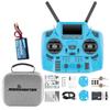 HTLNUZD Radiomaster GX12 Crush ELRS Radio Transmitter - 2.4G Dual 1W, Gemini Xrossband Mode2 (Blue+5000mah) view 1