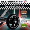 Electric Go Kart Drift Kart with Length-Adjustable Seat, 6v Outdoor Riding Toy, Equipped with Anti-Slip Tires, LED Lights, and Music, Ideal for Kids Aged 3-8 Years view 2