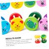 HAKIDZEL 2Pcs Hand Cage Bells Rattle with Cartoon Patterns for Auditory Training and Interaction Safe Polished Bells for Sensory Development and Early Education view 4