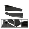 Car Rear Lip Bumper Skirts Splitters Fins Spoiler Canards Diffuser Side Scratch MudguardsCompatible with Mitsubishi Lancer EVO 15-20(Carbon Fiber) view 2